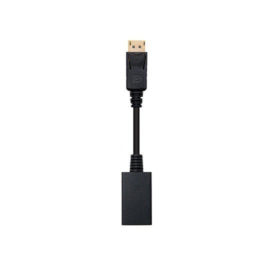 Nanocable Conversor DisplayPort Macho a HDMI Hembra 15 cm Negro Nanocable Conversor DisplayPort Macho a HDMI Hembra 15 cm Negro