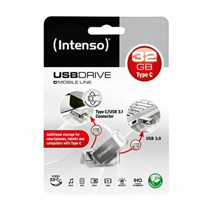 Intenso Pendrive cMobile 32 GB USB 3.0 y USB-C Intenso Pendrive cMobile 32 GB USB 3.0 y USB-C
