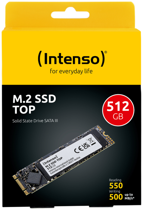 Intenso M.2 SSD Top 512 GB SATA III Intenso M.2 SSD Top 512 GB SATA III