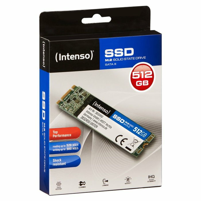 INTENSO SSD M.2 512GB SATA3 INTENSO SSD M.2 512GB SATA3
