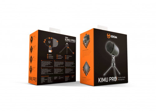 Krom Kimu Pro Micrófono Condensador Unidireccional Micro USB y Jack 3.5 mm Krom Kimu Pro Micrófono Condensador Unidireccional Micro USB y Jack 3.5 mm