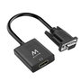 Ewent EW9866 Adaptador VGA a HDMI con Audio Negro