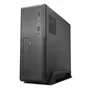 Tooq TQC-3006DU3C Caja Slim Negra con Fuente de 500W