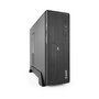 Tooq TQC-3006DU3C Caja Slim Negra con Fuente de 500W