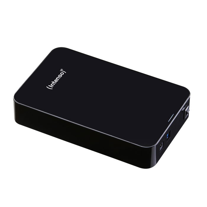 Intenso 6031516 - Disco Duro Externo HDD 8TB 3.5" USB 3.0, 85 MB/s Lectura, 75 MB/s Escritura, Negro