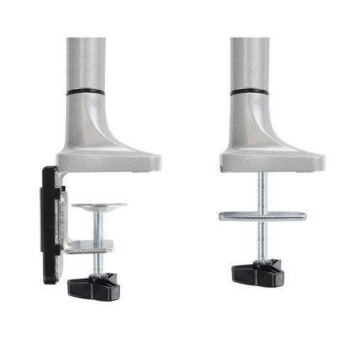 Tooq DB3032TNR-S Soporte de Monitor de 13 a 32 Pulgadas con Pistón de Gas, Plata
