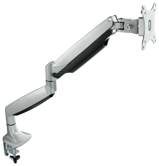 Tooq DB3032TNR-S Soporte de Monitor de 13 a 32 Pulgadas con Pistón de Gas, Plata