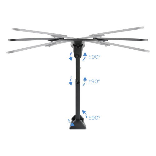Tooq LP6055TN-B Soporte Giratorio e Inclinable para TV/Monitor 23-55 pulgadas Tooq LP6055TN-B Soporte Giratorio e Inclinable para TV/Monitor 23-55 pulgadas