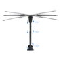 Tooq LP6055TN-B Soporte Giratorio e Inclinable para TV/Monitor 23-55 pulgadas