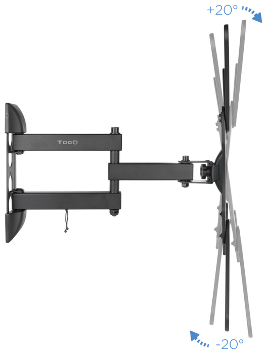 Tooq LP6055TN-B Soporte Giratorio e Inclinable para TV/Monitor 23-55 pulgadas Tooq LP6055TN-B Soporte Giratorio e Inclinable para TV/Monitor 23-55 pulgadas