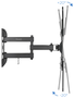 Tooq LP6055TN-B Soporte Giratorio e Inclinable para TV/Monitor 23-55 pulgadas