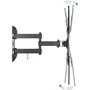 TooQ Soporte de Pared Orientable/Inclinable LP6055TN-B para TV de 23-55" hasta 30kg