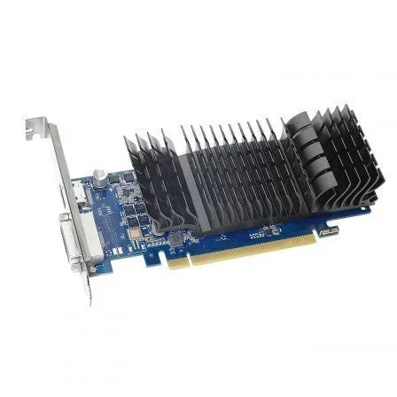 ASUS GeForce GT 1030 2GB GDDR5 Tarjeta Gráfica de Perfil Bajo PCIe 3.0 para HTPC - Modelo 90YV0AT0-M0NA00