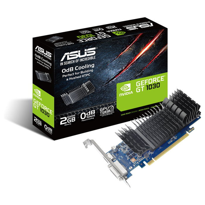 Asus GeForce GT 1030 2 GB GDDR5 Low Profile Asus GeForce GT 1030 2 GB GDDR5 Low Profile