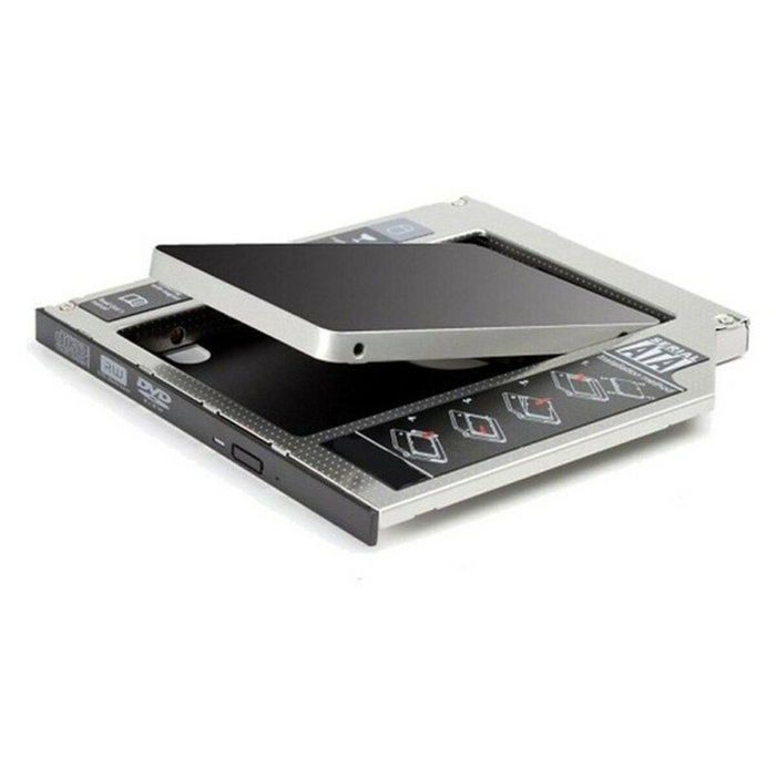 Ewent EW7005 Marco de instalación para SSD/HDD de 2,5 pulgadas SATA III (12,7 mm)