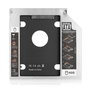 Ewent sata iii ssd/hdd installation frame for cd/dvd/blu-ray drive ewent ew7003, acrilonitrilo butadieno estireno (abs), alumini