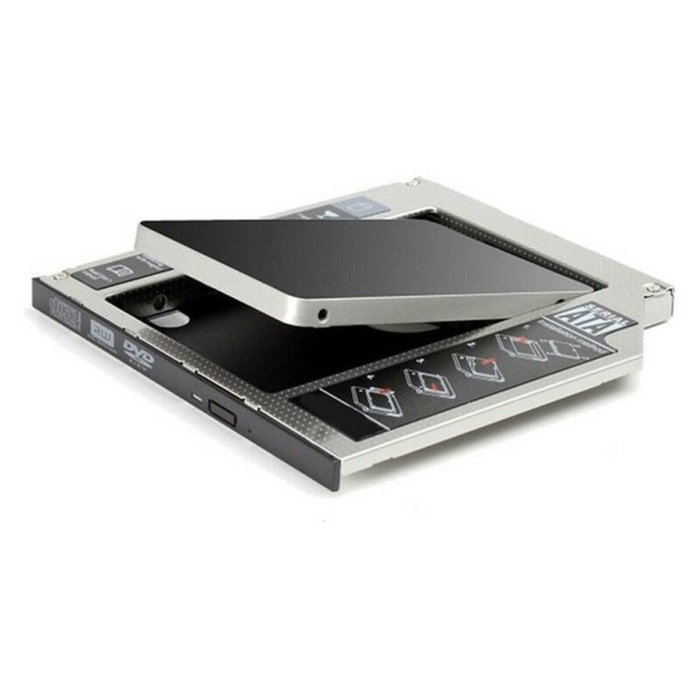Ewent EW7003 Adaptador de Bahía Óptica para SSD/HDD 2.5 pulgadas 9.5 mm
