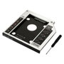Ewent EW7003 Adaptador de Bahía Óptica para SSD/HDD 2.5 pulgadas 9.5 mm