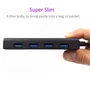 Ewent EW1136 Hub USB 4 Puertos (USB 3.2 Gen 1 / 3.1 Gen 1 Tipo-A), Compatible con USB 1.1 y 2.0, Velocidad 480 Mbps, Cable 0.15 m, Color Negro