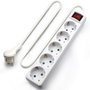 Ewent Regleta 5 Tomas Shuko Ew3955, Blanco, 1.5 Metros