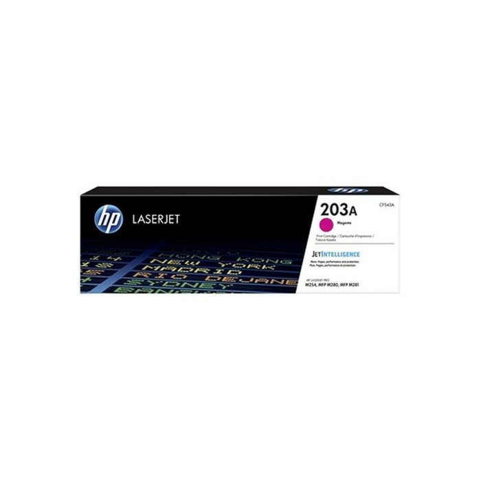 HP Cartucho de tóner Original 203A CF543A Magenta (1.300 páginas) de rendimiento estándar HP Cartucho de tóner Original 203A CF543A Magenta (1.300 páginas) de rendimiento estándar