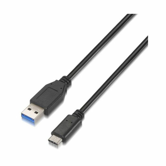 NANO CABLE Cable USB 3.1 Gen 2 USB-C a USB-A 1m Negro NANO CABLE Cable USB 3.1 Gen 2 USB-C a USB-A 1m Negro