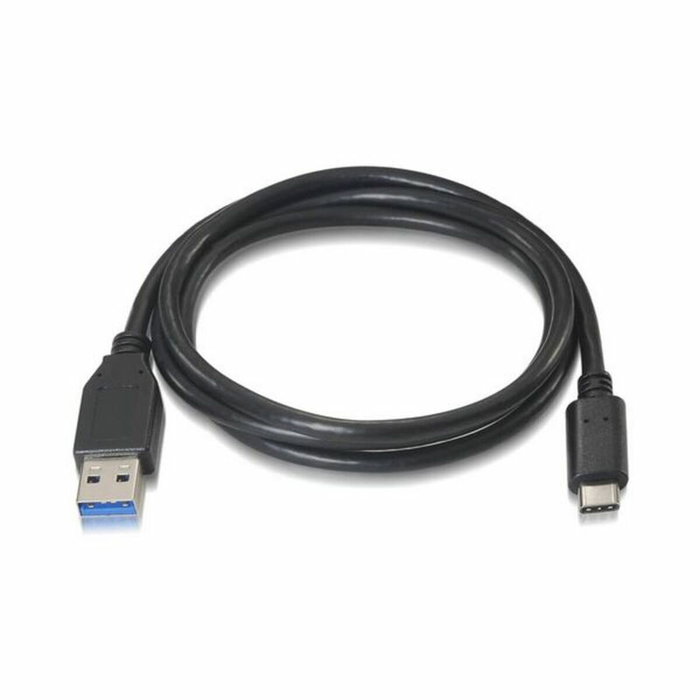 NANO CABLE Cable USB 3.1 Gen 2 USB-C a USB-A 1m Negro NANO CABLE Cable USB 3.1 Gen 2 USB-C a USB-A 1m Negro