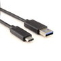 NANO CABLE Cable USB 3.1 Gen 2 USB-C a USB-A 1m Negro