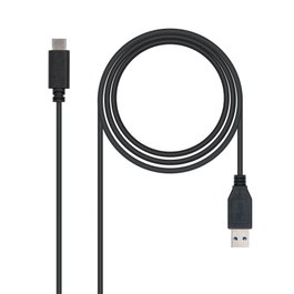 NANO CABLE USB 3.1 Gen 2 USB-C a USB-A 1m Negro