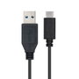 NANO CABLE Cable USB 3.1 Gen 2 USB-C a USB-A 1m Negro
