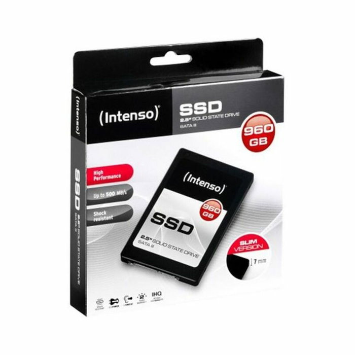 Intenso High Performance SSD 960 GB 2.5 pulgadas SATA III Intenso High Performance SSD 960 GB 2.5 pulgadas SATA III