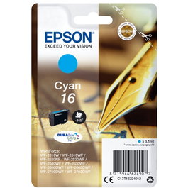 Epson Cartucho de Tinta DURABrite Ultra Cian 16 C13T16224012