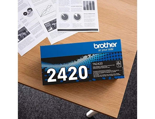 Brother TN-2420 Tóner Negro Alta Capacidad