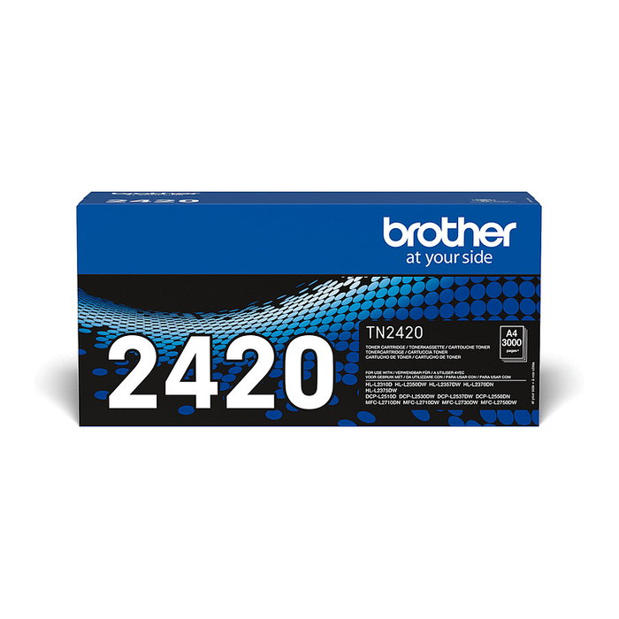 Brother TN-2420 Tóner Negro de Alta Capacidad