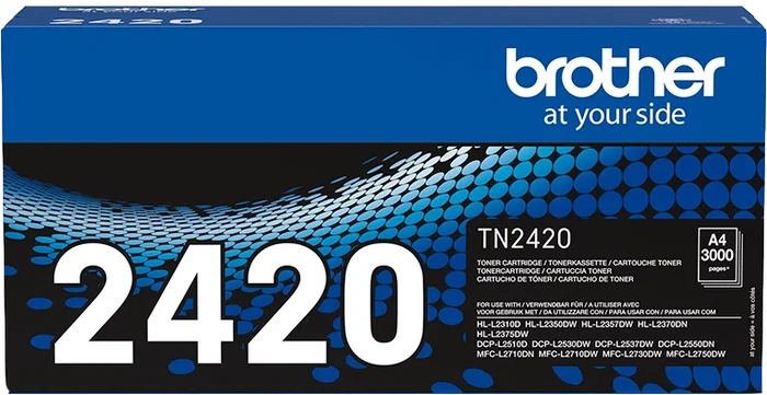 Brother TN-2420 Tóner Negro de Alta Capacidad