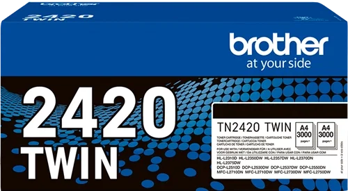 Brother TN-2420 Tóner Negro de Alta Capacidad