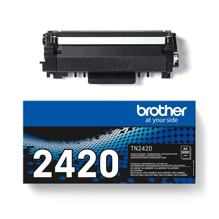 Brother TN-2420 Cartucho de Tóner Negro Alta Capacidad