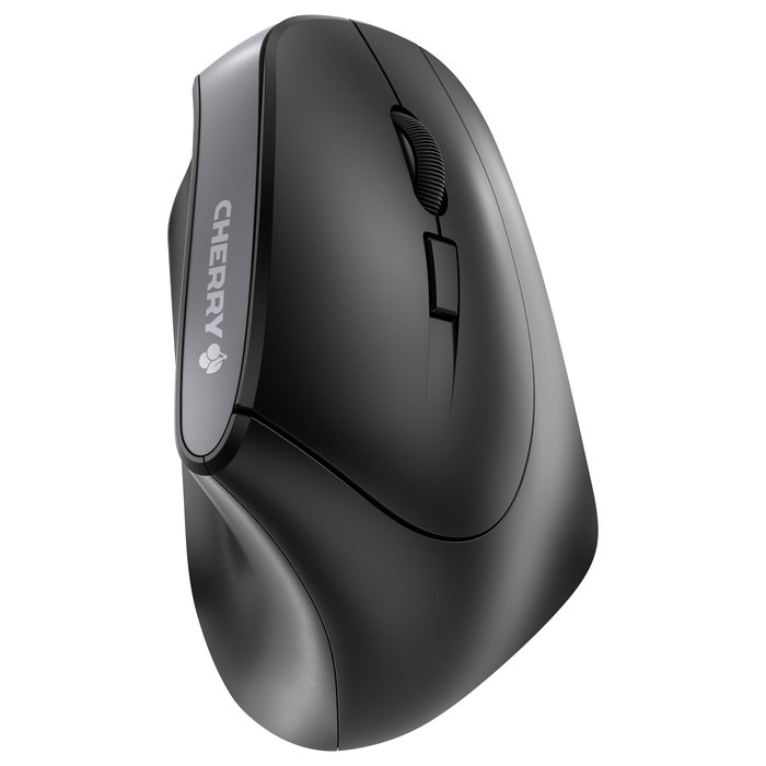 Cherry MW 4500 Ratón Ergonómico Inalámbrico Negro