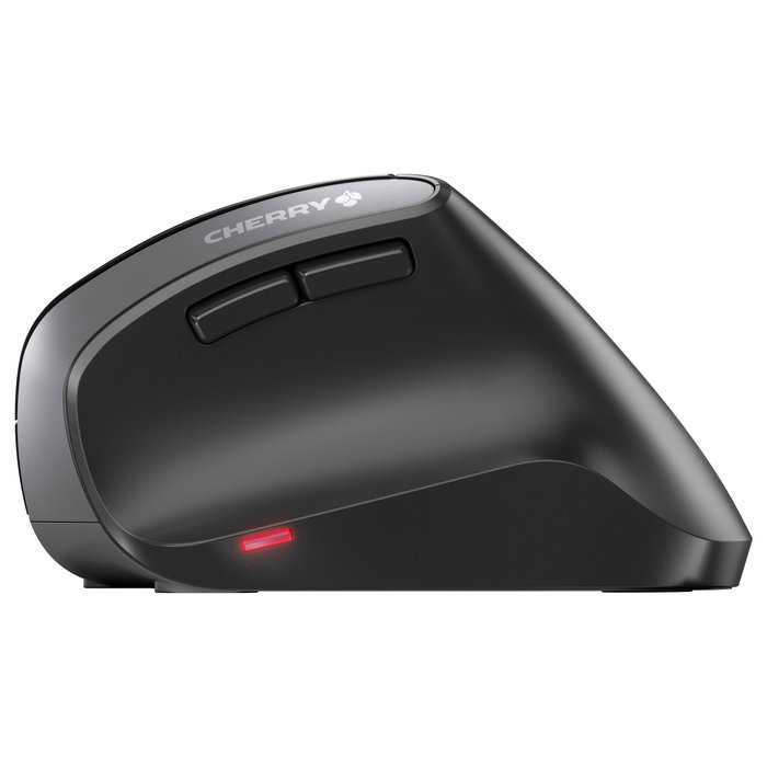 Cherry MW 4500 Ratón Ergonómico Inalámbrico Negro