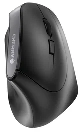 Cherry MW 4500 Ratón Inalámbrico Ergonómico con Diseño 45° para Mayor Comodidad, Resolución Ajustable hasta 1200 dpi y Nano Receptor