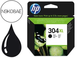 HP Cartucho de tinta 304XL Negro (N9K08AE) Original