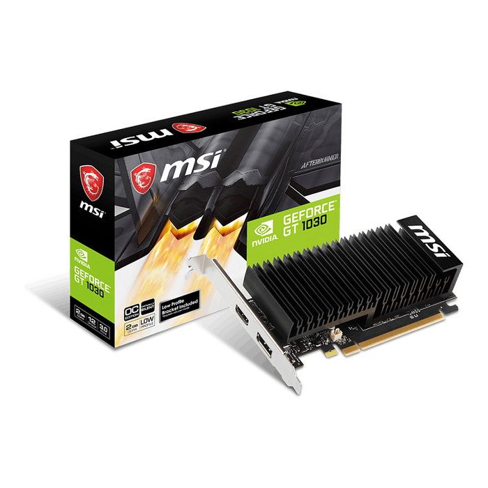 MSI GeForce GT 1030 2GHD4 LP OC 2GB GDDR4 MSI GeForce GT 1030 2GHD4 LP OC 2GB GDDR4
