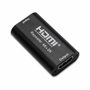 Nanocable Repetidor HDMI Hembra-Hembra 1.4b Negro con conectores de oro 24K