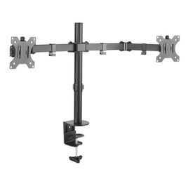 TOOQ Soporte Mesa Monitor/TV DB1232TN-B 13''/32'' Max. 8kg Negro 2 Brazos