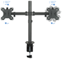 Tooq Soporte de Mesa para 2 Pantallas 13-32 pulgadas DB1232TN-B Negro