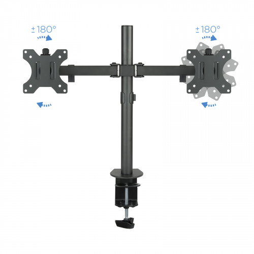 Tooq Soporte de Mesa para 2 Pantallas 13-32 pulgadas DB1232TN-B Negro