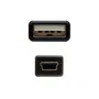 Nanocable Cable USB 2.0 Tipo A a Mini-USB B, 1.8 m, Negro