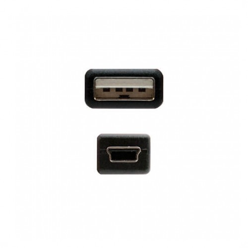NANO CABLE Cable USB 2.0 Tipo A a Mini USB B, 1.8m, Negro NANO CABLE Cable USB 2.0 Tipo A a Mini USB B, 1.8m, Negro
