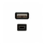 NANO CABLE Cable USB 2.0 Tipo A a Mini USB B, 1.8m, Negro