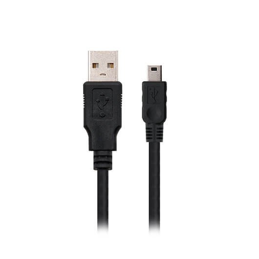 NANO CABLE Cable USB 2.0 Tipo A a Mini USB B, 1.8m, Negro NANO CABLE Cable USB 2.0 Tipo A a Mini USB B, 1.8m, Negro